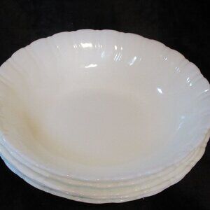 5pc. Vintage Macbeth Evans Petalware 8in Bowls